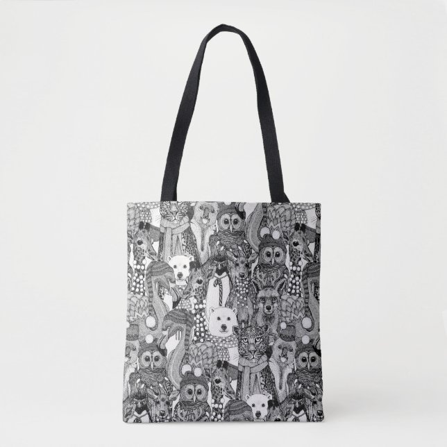 Festtiere schwarz tasche (Vorderseite)
