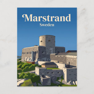 Festung Carlsten Schweden Postkarte