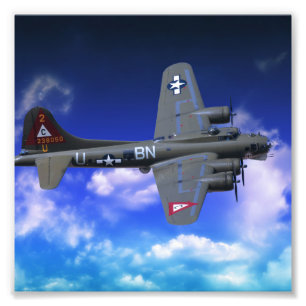 Festung des Fliegen-B-17 Fotodruck