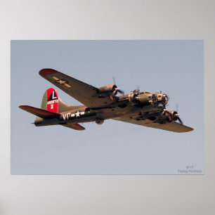 Festung des Fliegen-B-17 Poster