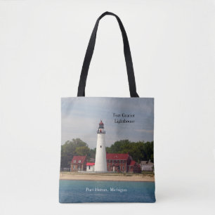 Festung Gratiot Leuchtturm überall Tasche