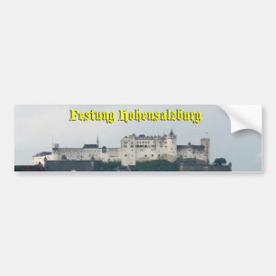 Festung Hohensalzburg, Salzburg, Österreich Autoaufkleber