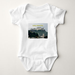 Festung Hohensalzburg, Salzburg, Österreich Baby Strampler