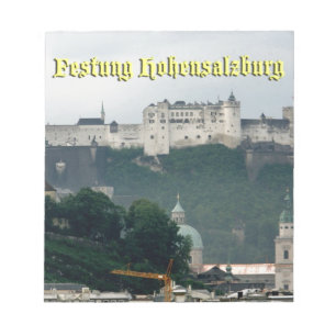 Festung Hohensalzburg, Salzburg, Österreich Notizblock