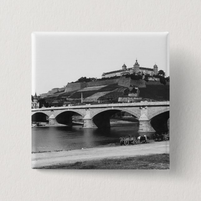 Festung Marienberg Festung Button (Vorderseite)