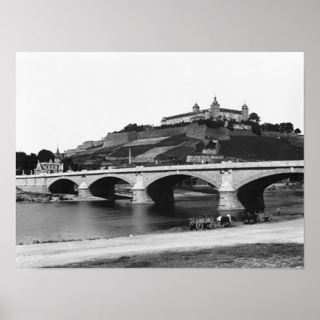 Festung Marienberg Poster (Vorne)