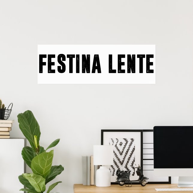 Festung Poster (Heimbüro)