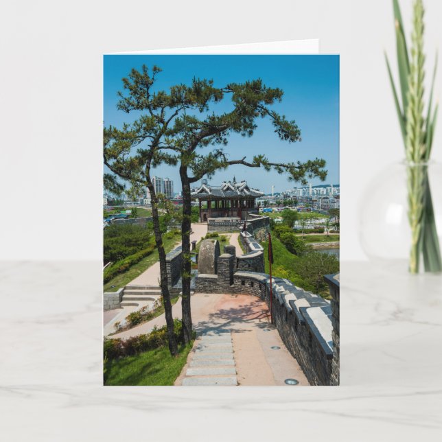 Festung Suwon Karte (Vorderseite)