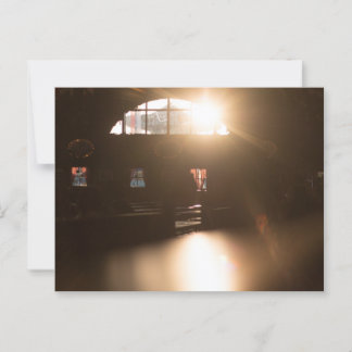 FESTZELT FURCH HAAGER HERBSTFEST BEI ABENDSONNE POSTKARTE