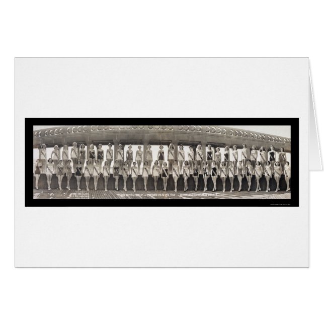 Festzug-Foto 1953 Fräulein-Amerika (Vorderseite (Horizontal))