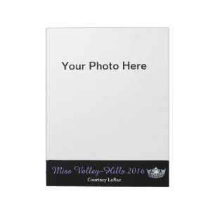 Festzug-Foto-Autogramms-Auflage Art Fräuleins Notizblock