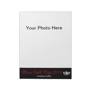 Festzug-Foto-Autogramms-Auflage Art Fräuleins Notizblock