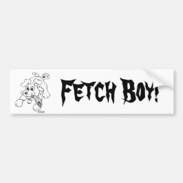 Fetch Boy Autoaufkleber