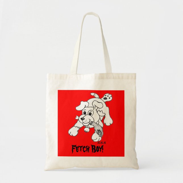 Fetch Boy Tote Bag Tragetasche (Vorne)