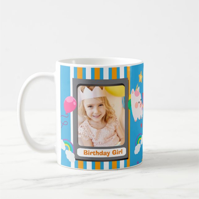 Fête Anniversaire Mignonne Mug Pour Enfants (Gauche)