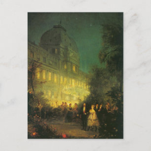 Fete auf den Tuilerien Postkarte
