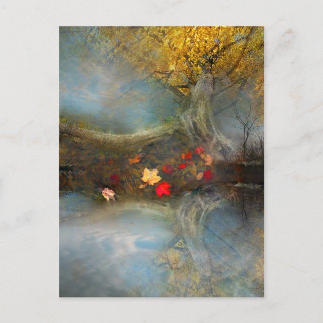 Fête automnale, carte postale (Devant)