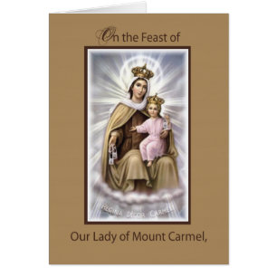 Fête catholique de Notre-Dame du Mont Carmel, Brow