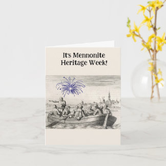 Fête comme carte de voeux MHW 1525