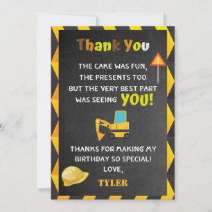 Fête d'anniversaire de chantier Merci