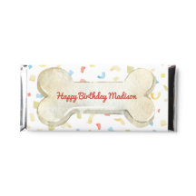 Fête d'anniversaire de chien Hershey Bar Faveurs