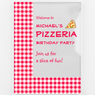 Fête d'anniversaire des enfants Pizza Party