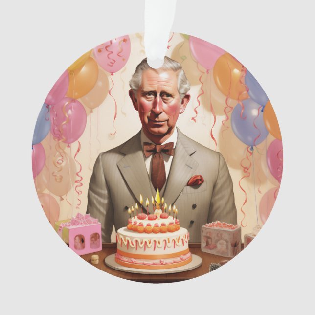 Fête d'anniversaire du roi Charles III (devant)