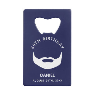 fête d'anniversaire marine bleu barbe blanche homm
