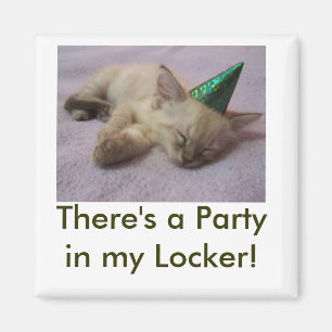 fête dans mon Magnet de casiers