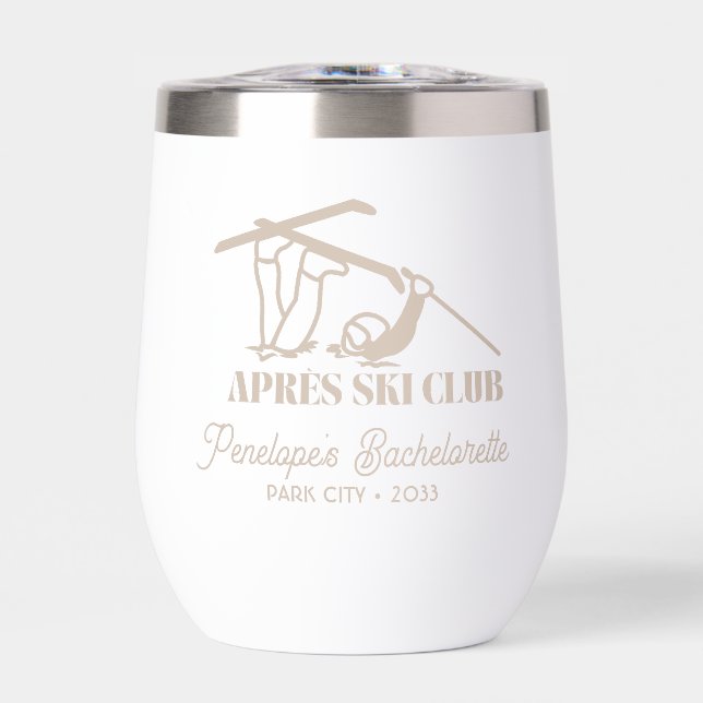 Fête de Bachelorette du club de ski d'Apres (Avant)