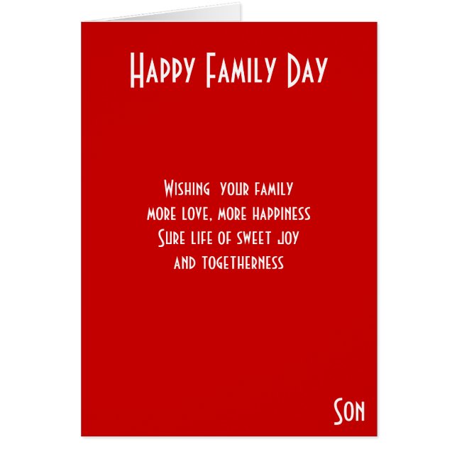 Fête de famille (Devant)