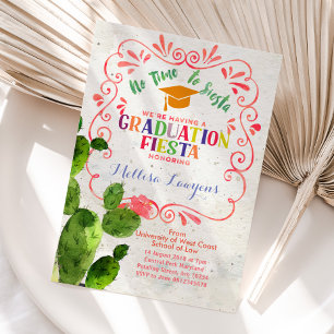 Fête de fin d'études secondaires Invitation