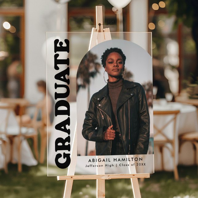 Fête de graduation photo Arch moderne (Créateur téléchargé)