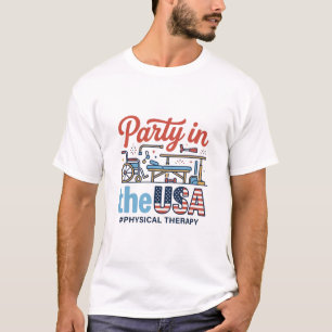 Fête de kinésithérapie aux États-Unis T-Shirt vint