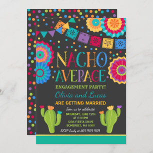 Fête de la Fiesta Engagement Invitation Nacho Moye