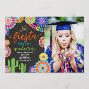 Fête de la Fiesta Graduation Invitation Parti mexi
