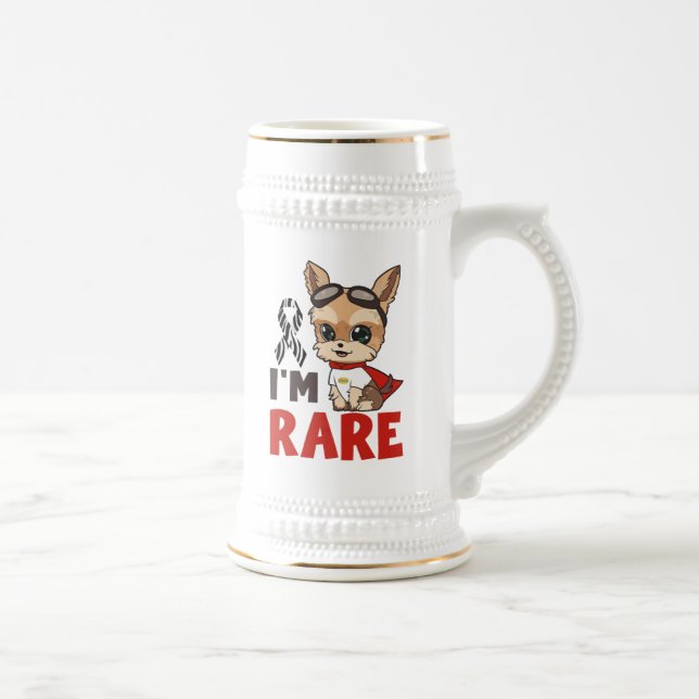Fête de la Maladie Rare Je suis Rare ! Chope (Droite)