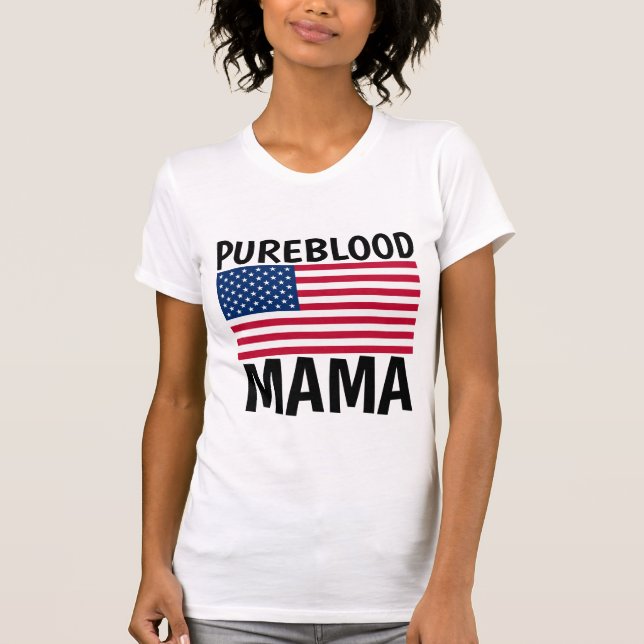 FÊTE DE LA MÈRE PUREBLOOD MOM T-SHIRTS (Devant)