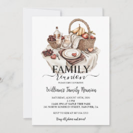 Fête de la Réunion familiale, Invitation de la réu