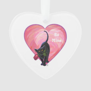Fête de la Saint-Valentin au chat noir