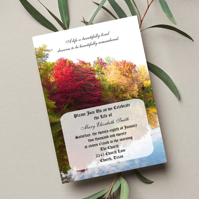 Fête de la vie Invitation (Créateur téléchargé)