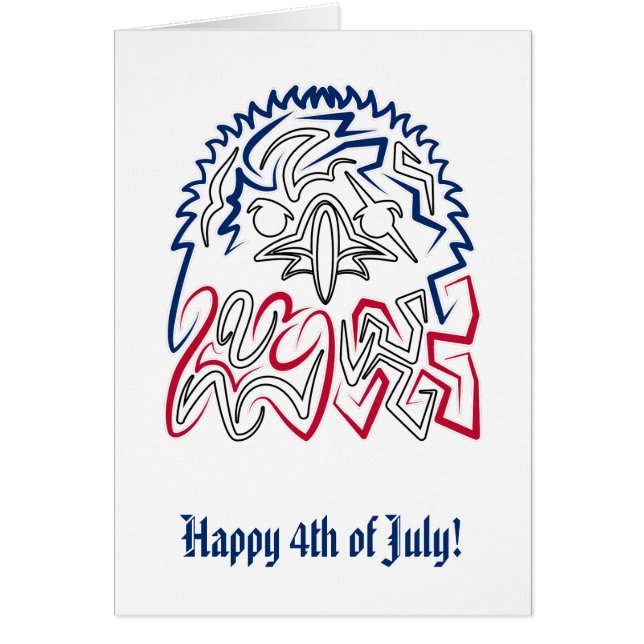 Fête de l'Indépendance Aigle américain (Devant)