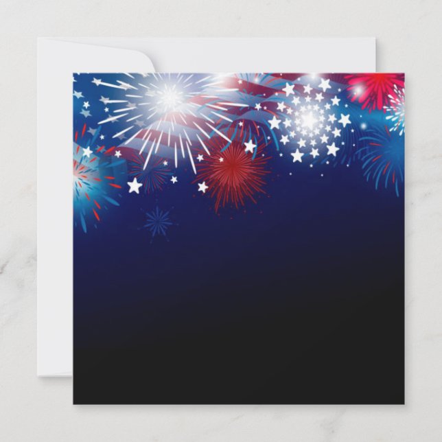 **FÊTE DE L'INDÉPENDANCE** INVITATION (Devant)