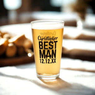 Fête de Mariage Meilleur Homme Verre Tumbler