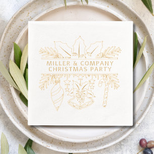Fête de Noël de l'entreprise Nom personnalisé
