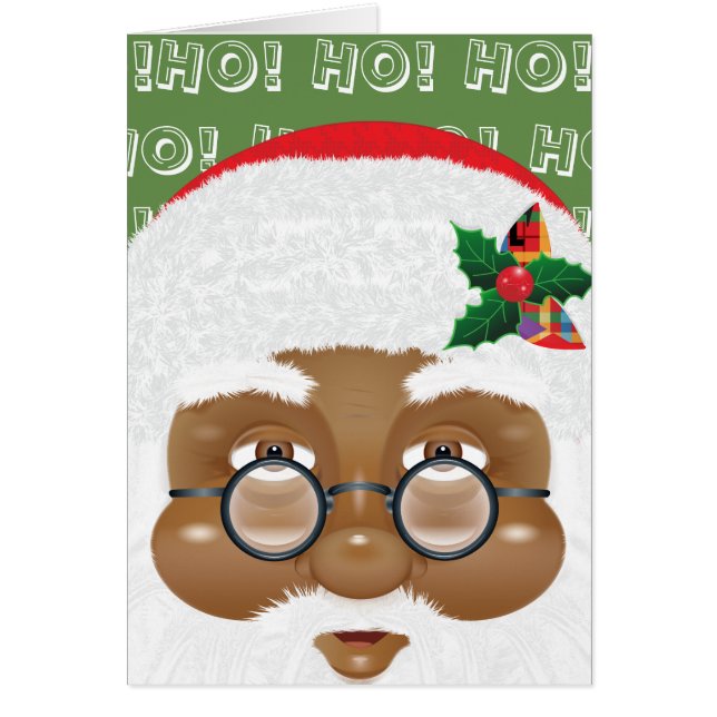 Fête de Noël du Père Noël africain américain (Devant)