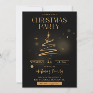 Fête de Noël Invitations Fête de Noël