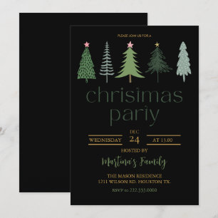Fête de Noël Invitations Fête de Noël