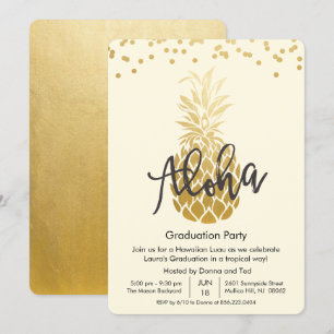 Fête de Remise de Diplômes Invitation à une Fête A