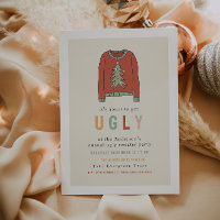Fête de sueur moche | Invitation à la fête de Noël